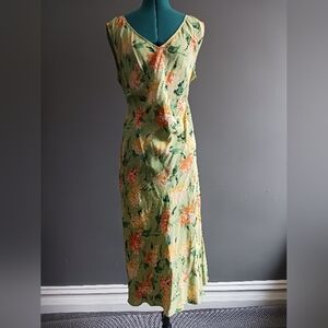 Diana Von Furstenberg Silk Assets Floral Dress Size 1X